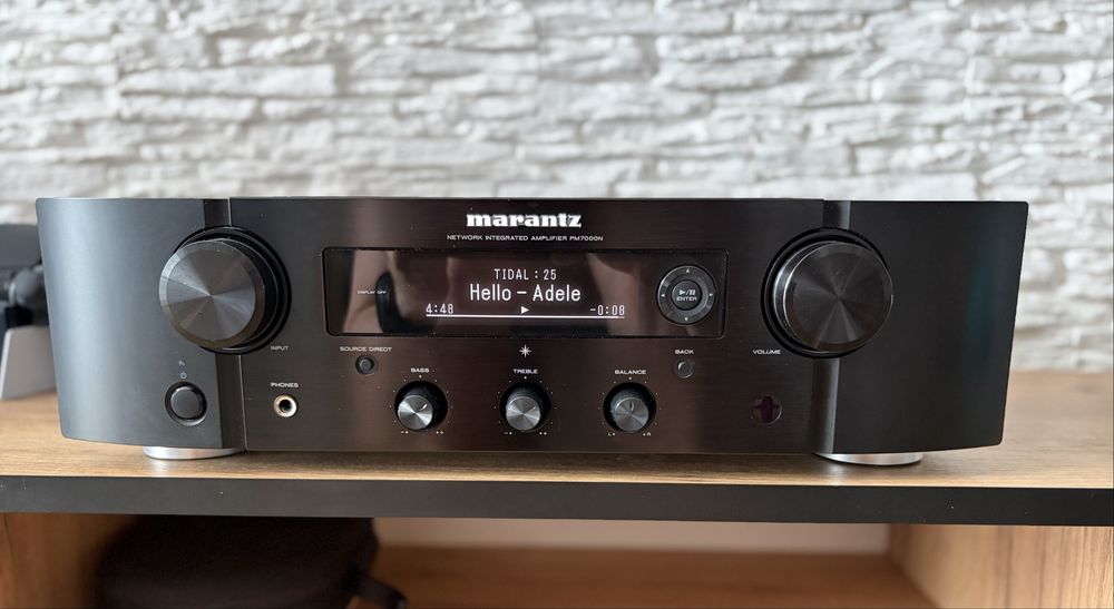 Amplituner Marantz Pm7000N  wifi airplay2 spotify Tidal.