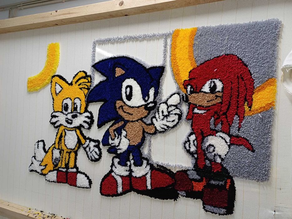 Tapete de criança personalizado e confortável "Sonic"