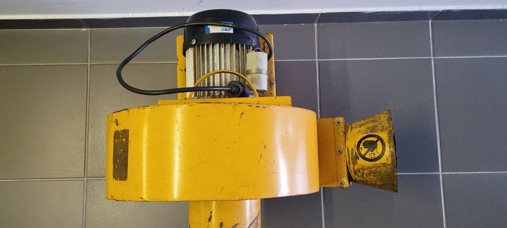 Turbina insuflável usada motor potente