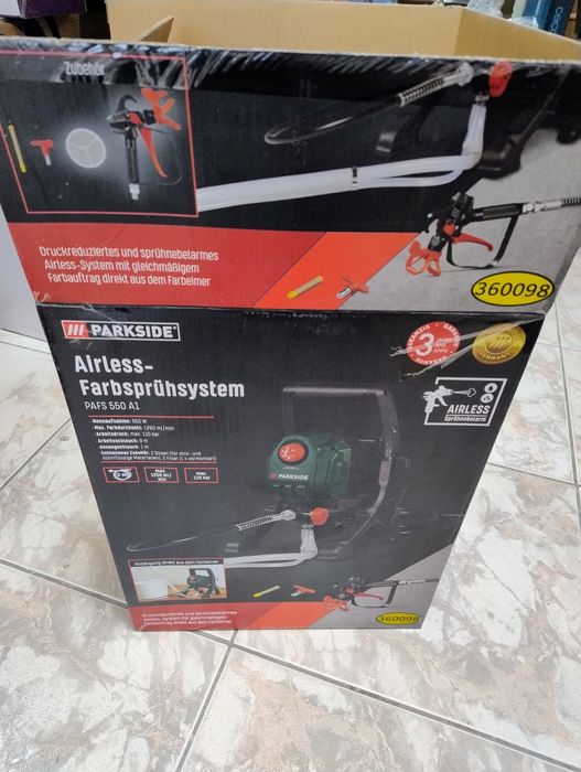 PARKSIDE Agregat malarski PAFS 550 A1, 550 W, 110 bar#okazja!