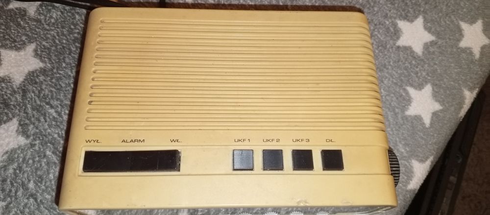 Unitra Diora Radio-budzik Pionier 85 uszkodzone