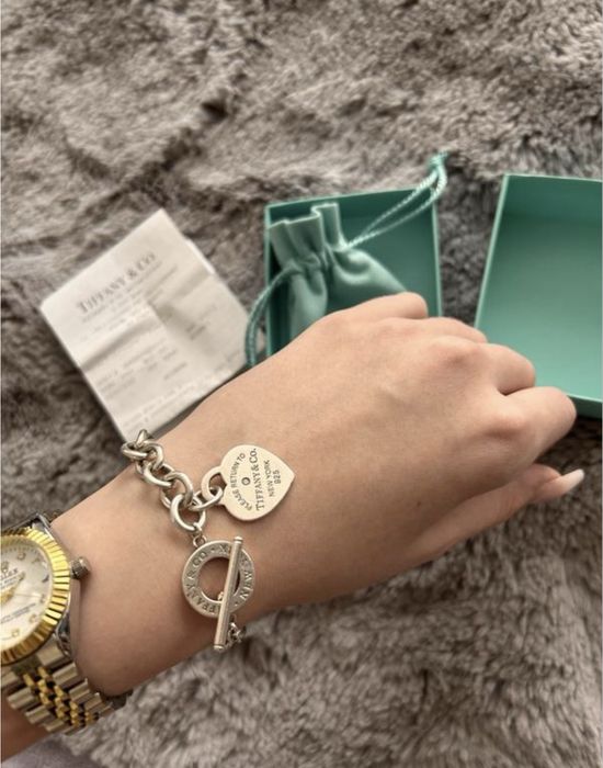 Жіночий браслет тіфані Tiffany повний комплект оригінал