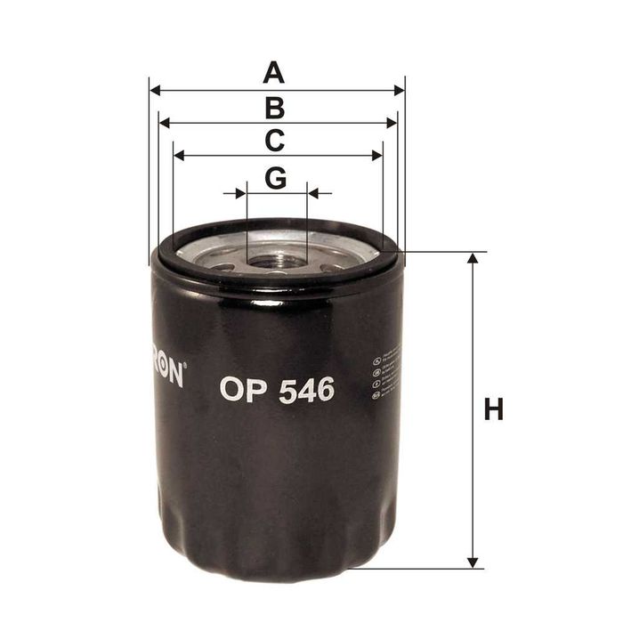 FILTRON Filtr oleju OP 546
