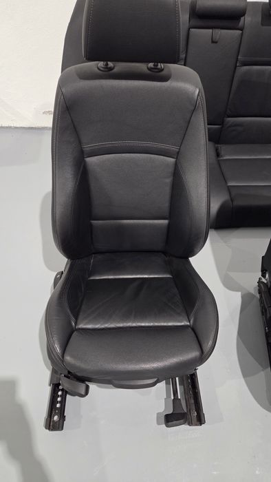 Bancos pack m couro preto aquecidos BMW e90
