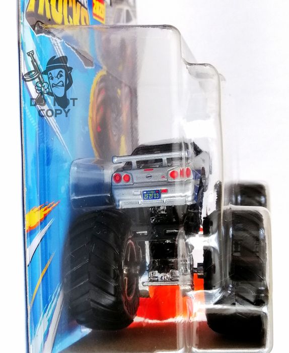 Hot wheels Nissan Skyline GT-R Fast furious Monster truck Szybcy i...