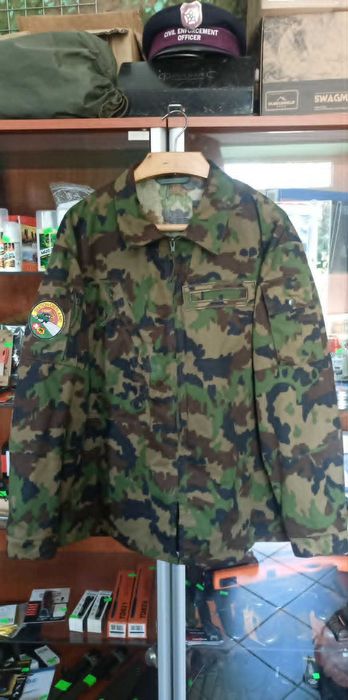 Bluza Wojskowa Armia Szwajcaria TAZ90 r.62N klatka 146 3XL/4XL