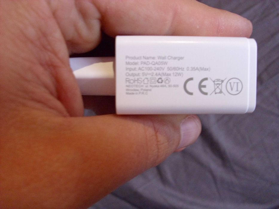Ładowarka USB 5V - 2.4A