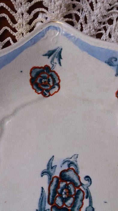 посуда старинная фарфоровая террин и блюдо Англия