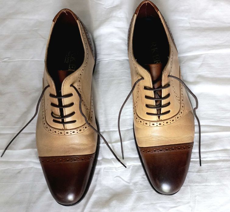 sapatos de homem em couro