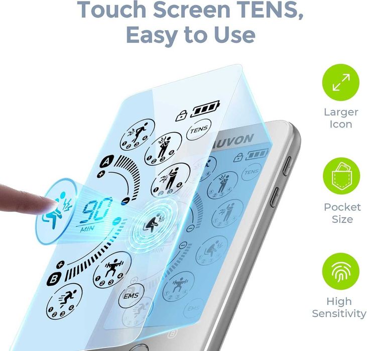 Elektrostymulator mięśni stymulator AUVON