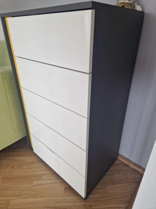 REZERWACJA Zestaw mebli Black Red White Graphic