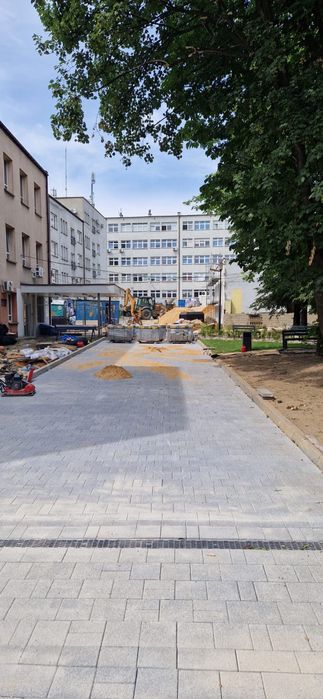 Usługi brukarskie, kostka brukowa