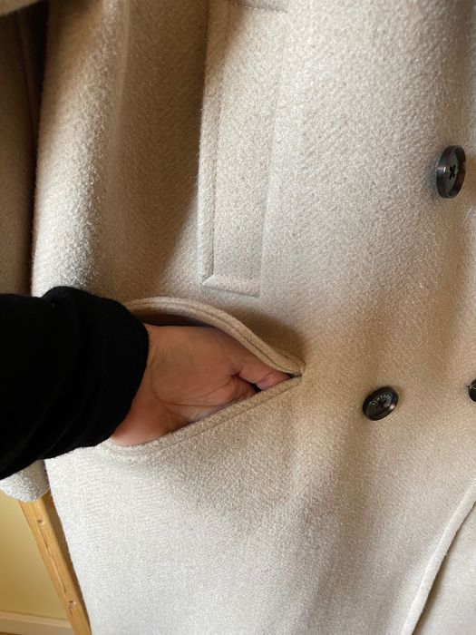 Sobretudo Casaco Tintoretto mulher L bege beige crú inverno