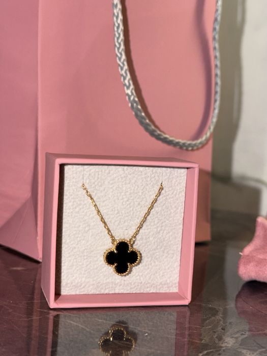 Підвіска Van cleef конюшина 45 см під лимоне золото