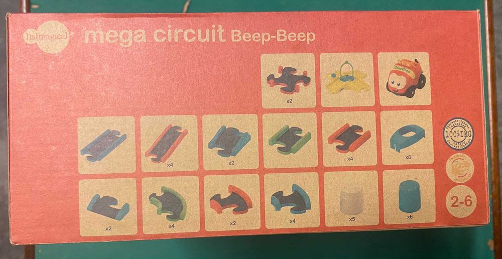 MEGA CIRCUIT BEEP BEEP - Imaginarium - NOVO (nunca foi aberto)