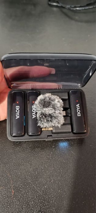 MICROFONE BOYALINK - Microfone Sem Fio de Lapela