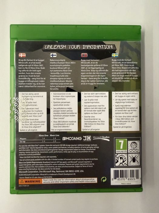 Minecraft Xbox One