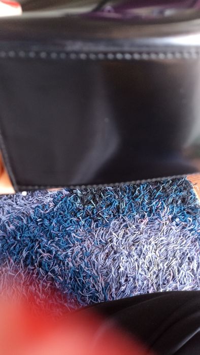 Mala Furla preta em pele envernizada vintage