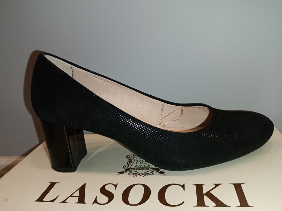 Buty na obcasie Lasocki 37