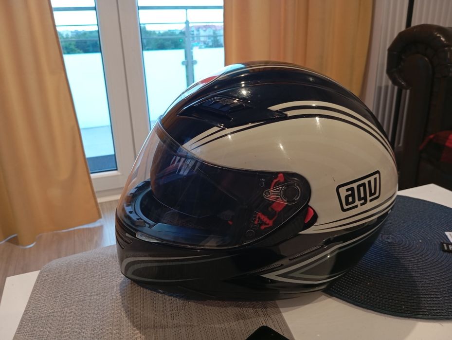 Kask agv s-4 sv używany w bardzo dobrym stanie