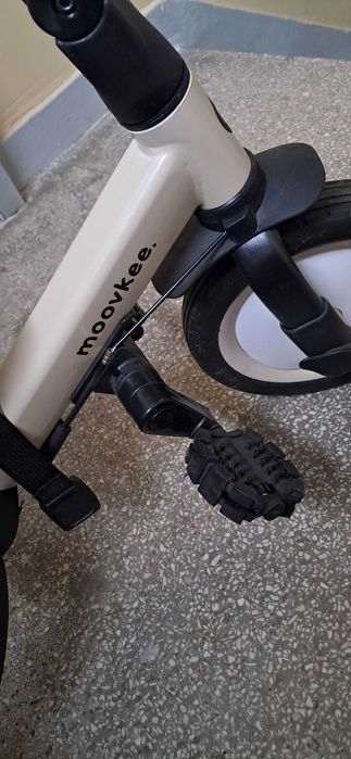 Moovkee Mike 6w1 rowerek jak nowy biegowy trojkołowy z kijem