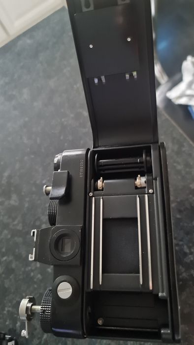 Aparat Zenit 12XP z dodatkowym obiektywem
