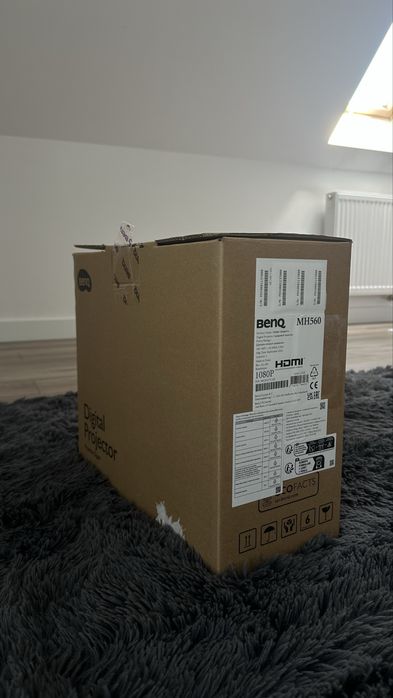 Projektor BenQ MH560 Full HD  – NOWY, zafoliowany, nieużywany