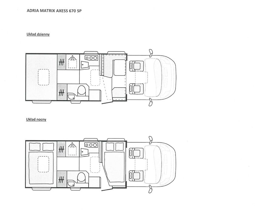 ADRIA Matrix Axess 670 SP