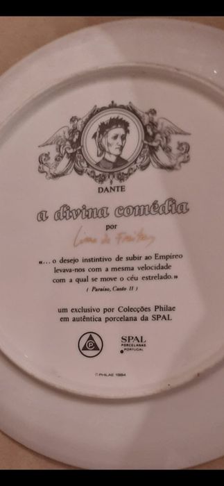 9 Pratos A Divina Comedia , colecção Philae