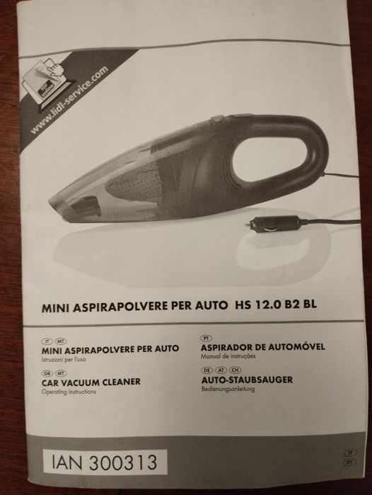 Aspirador para carro