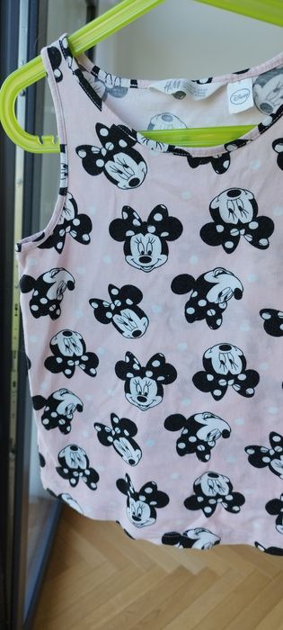 Koszulki bez rękawków myszka mini 134/140 h&m