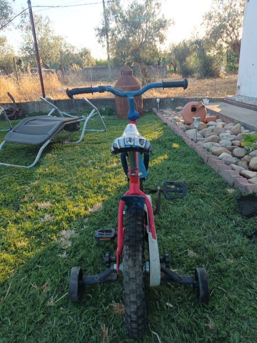 Bicicleta infantil  roda 14 cars