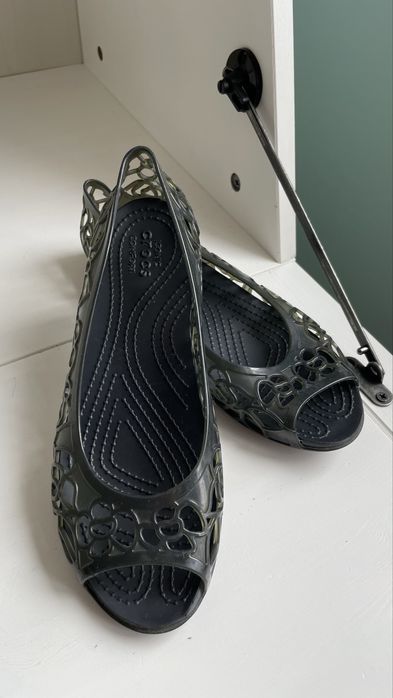 Crocs baleriny isabella jelly W7 37/38 stan idealny