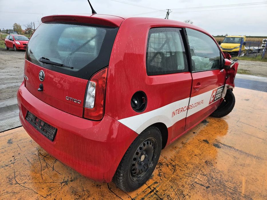 Skoda CITIGO (NF1) 2011/10-2019/08 1.0 CHYA 999ccm 60KM/44kW LY3D na części klapa zderzak lampy