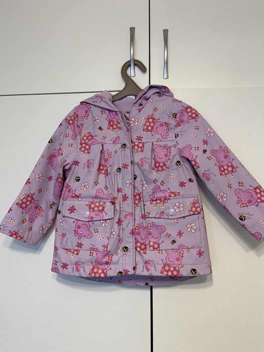 Куртка-дощовик  (свинка Пепа) для дівчинки 1-2,5 роки