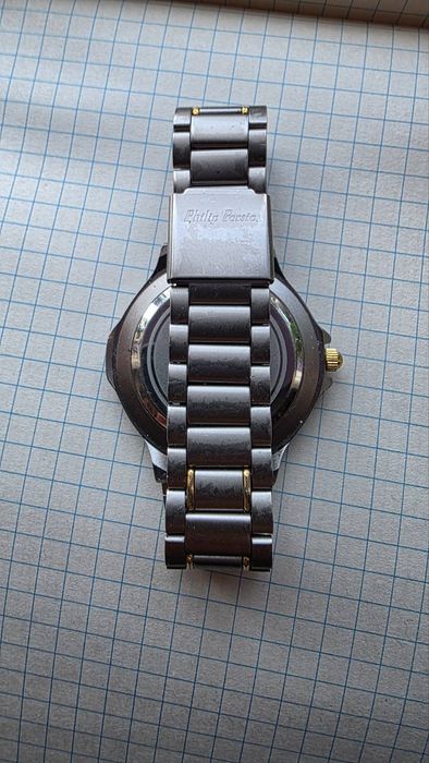 Кварцевые Часы Philip Persio Titanium Gold