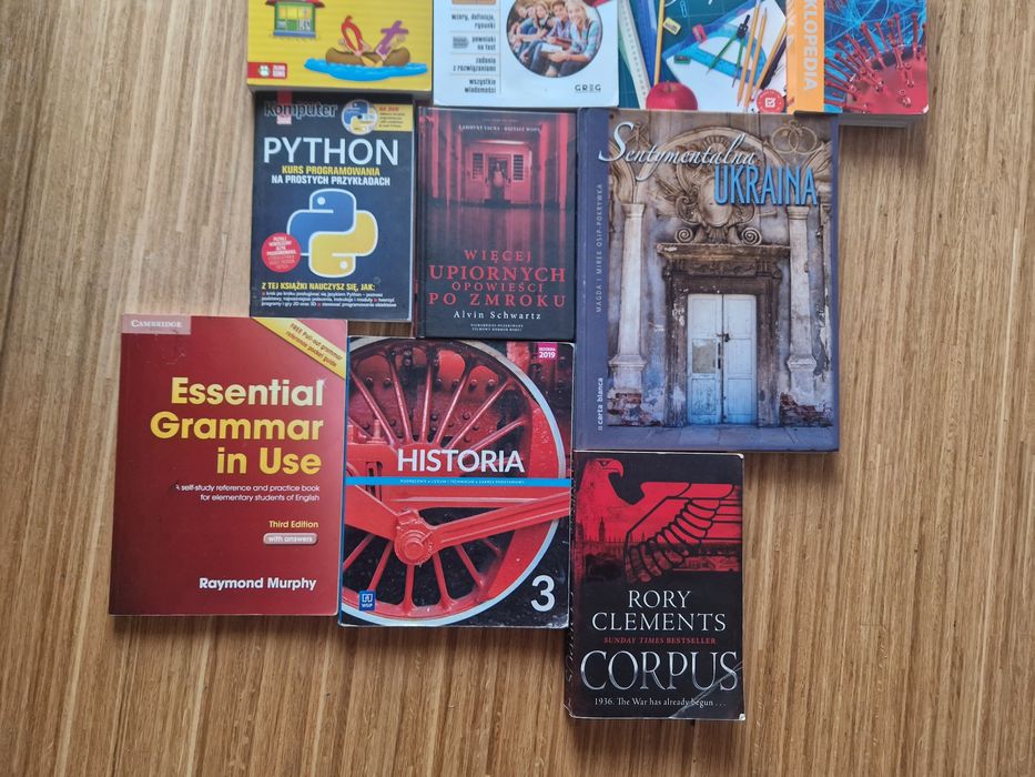 Książki różnego rodzaju