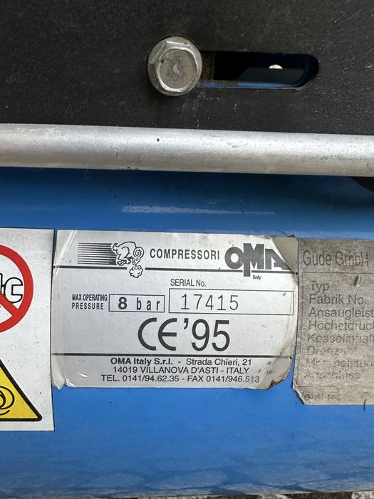 Kompresor bezolejowy 24 l