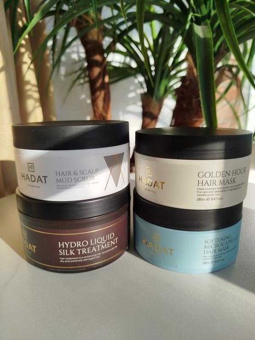 Маска скраб для волосся hadat