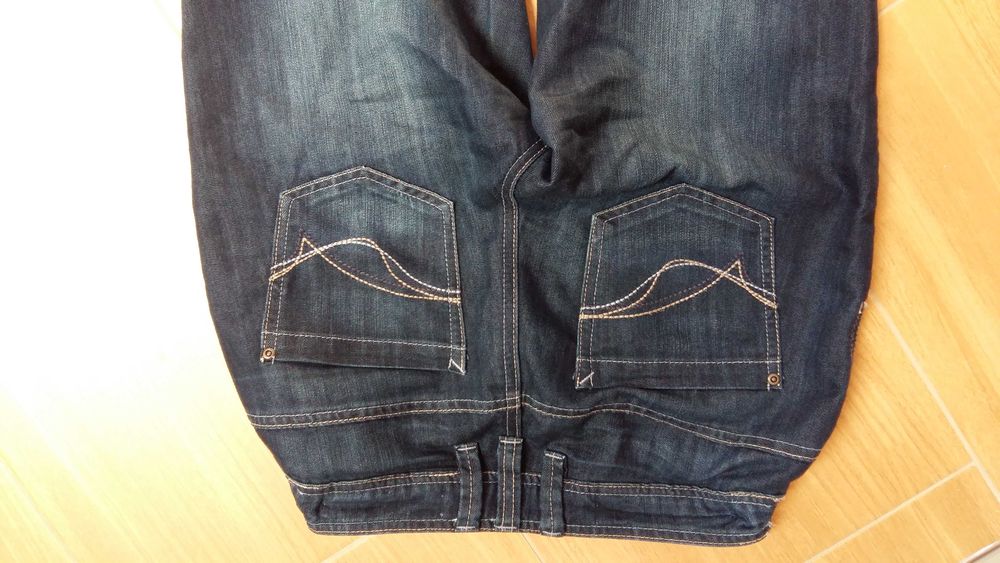 Spodnie Boyfriend Next M /L jeans proste ciążowe regulacja w pasie