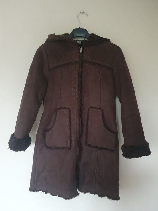 Płaszczyk futerko 140 zara kids