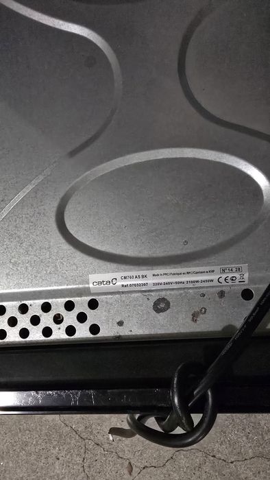 Forno - Cata C CM760 AS BK