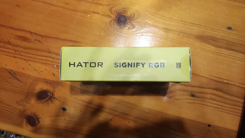 Микрофон Hator Signify RGB USB — как новый / для стрима, игр, Discord