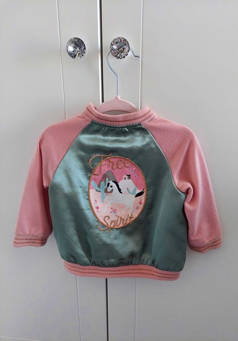 Kapphal! Wyjątkowa bluza lekka z konikiem roz 74