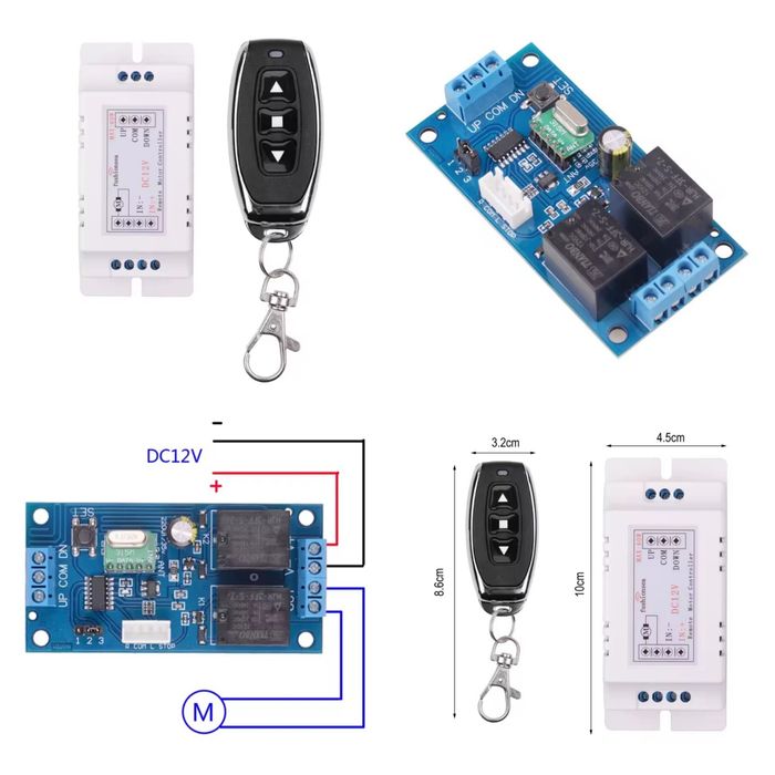 Радіореле 1,2,4 канальні.Реле  4 канали WI-FI   + Rf пульт Tuya Smart.