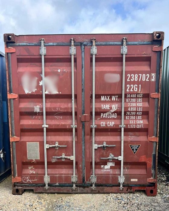 Contentor Marítimo 6 metros (20 pés)