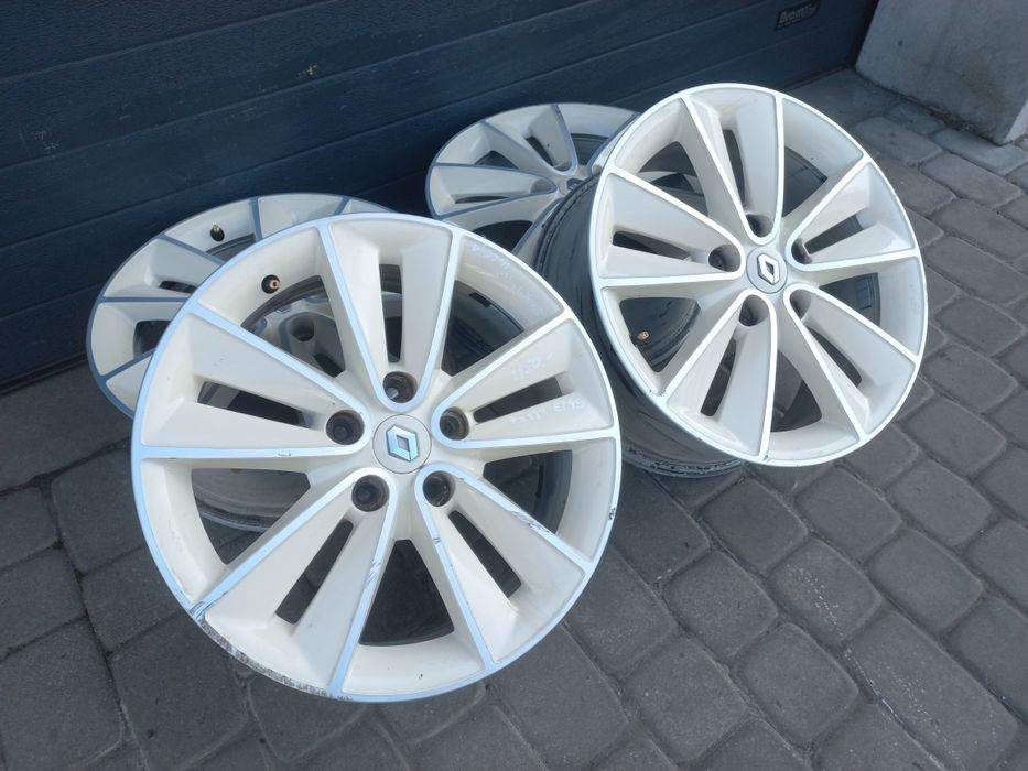 Oryginalne alufelgi 17" 5x114,3 Renault