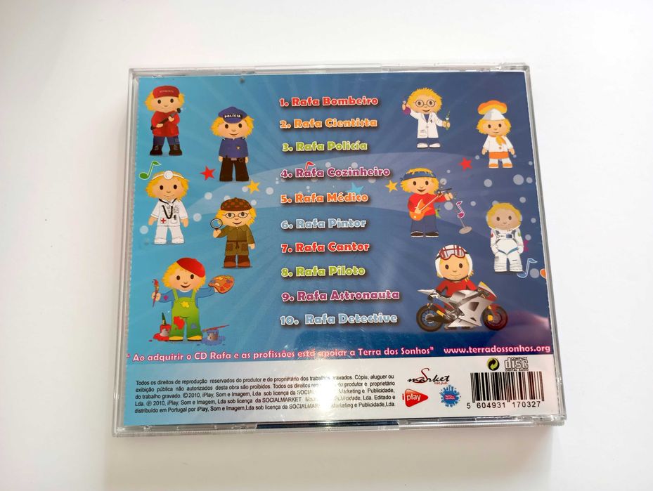 CD Original - Rafa e as Profissões430406422537840641
