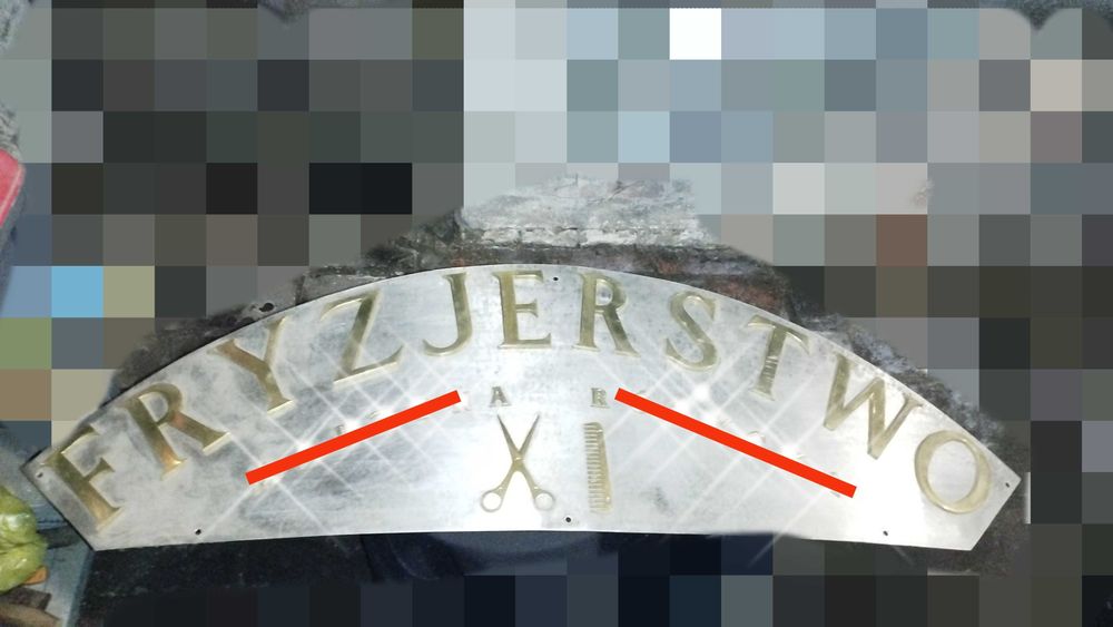 Szyld Fryzjerstwo