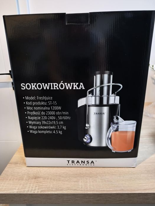 Nowa sokowirówka
